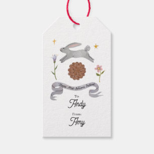 Mid Autumn Festival Jade Rabbit Mooncake Gift Tags