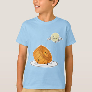 Mid Autumn Festival Moon cake lunar mooncakes past T-Shirt