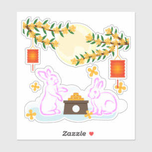 Mid Autumn Festival Moon Rabbit Mooncake Osmanthus