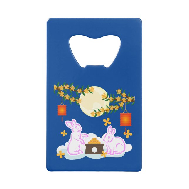 Mid Autumn Festival Moon Rabbit Mooncake Osmanthus (Front)