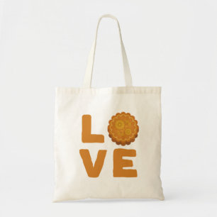 Mid-Autumn Harvest Moon Lantern Festival Mooncakes Tote Bag