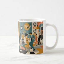 Mid Century 60s Hip Martini Cocktail Dance Party