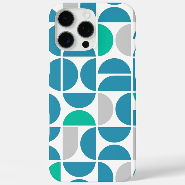 Mid Century Aquatic TilesiPhone / iPad case (Back)