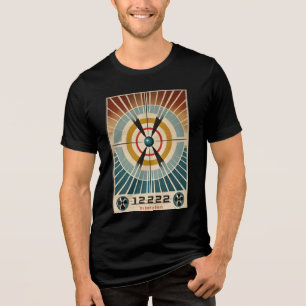 Mid Century Atomic Age Art Its Been A Blast Tri-Blend Shirt