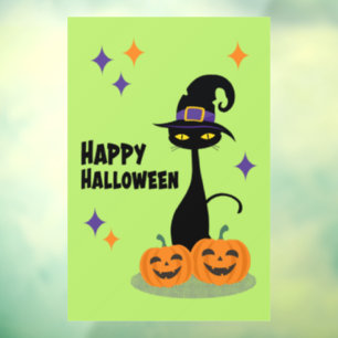 Mid-Century Atomic Halloween Cat 