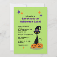 Mid-Century Atomic Halloween Cat