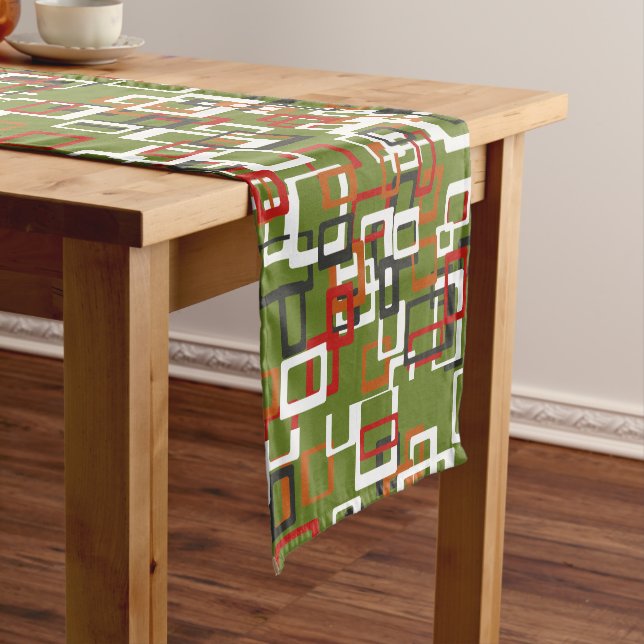 Mid Century Atomic Table Runner (In Situ)