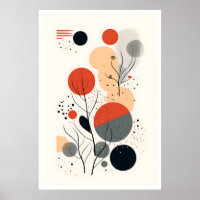Mid-Century Bauhaus Geometric Art