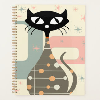 Mid Century Cat Mid-Century Modern Planner