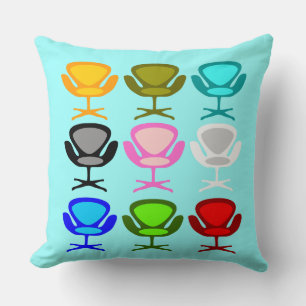 Mid Century Chair Cushion