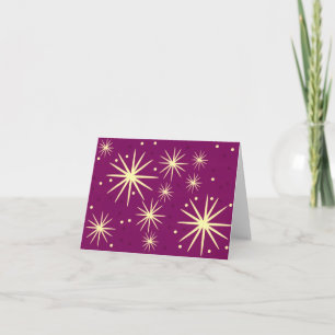 Mid Century Design Note Card