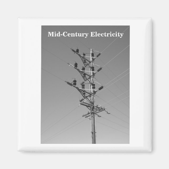 Mid-Century Electricity Magnet (Front)