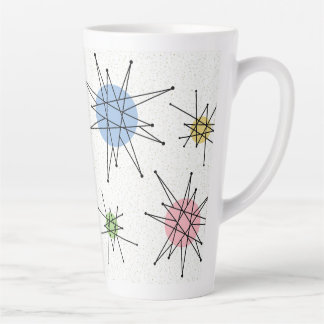 Mid Century Franciscan Starburst 4 Latte Mug