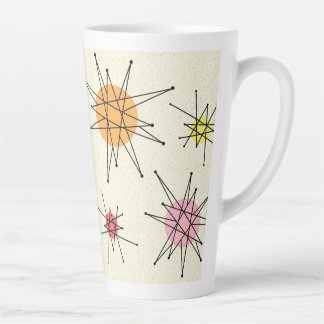 Mid Century Franciscan Starburst 7 Latte Mug