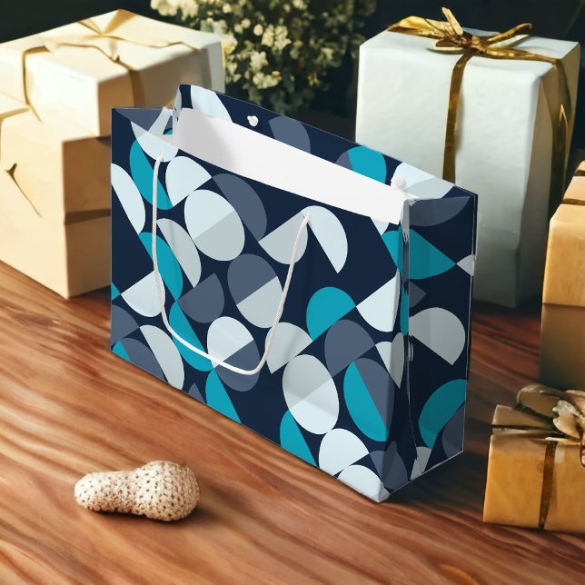 Mid Century Geo Large Gift Bag (Creator Uploaded)