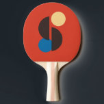 Mid Century Geometric Art Ping Pong Paddle<br><div class="desc">Mid Century Modern Geometric Shapes Red Colour is a Mid Century Geometric Print with stylish red colour for people who really likes a mid-century geometrical shapes. It is great for trendy gift for your friends and family who likes geometrical design.</div>