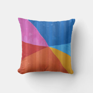 mid century geometry cushion