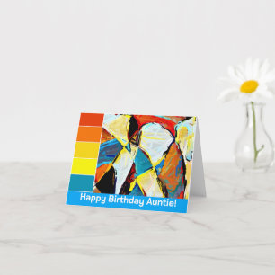 Mid Century Graffiti Card