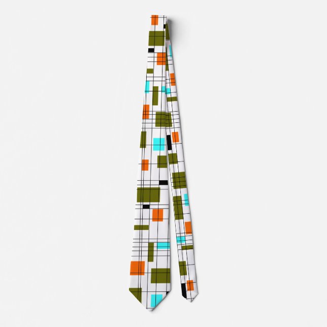 Mid Century Grid Tie (Front)