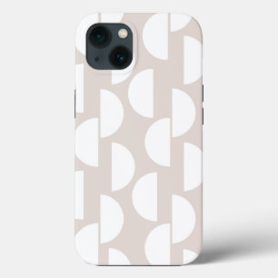 Mid Century Half Moon Glam #2 #abstract #geo #art iPhone 13 Case