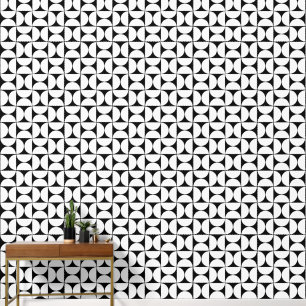 Mid Century Half Moon Wallpaper