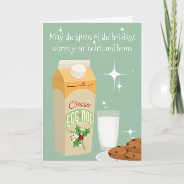 Mid Century Holiday Spirits Retro Christmas (Front)