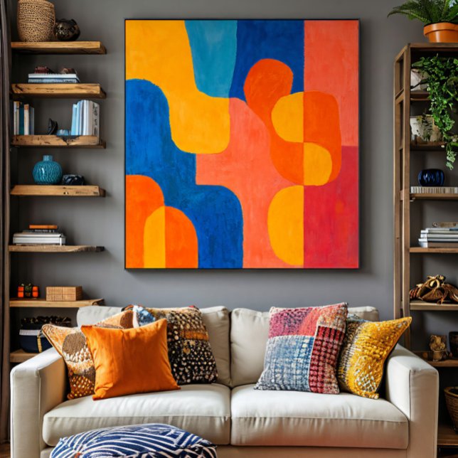 Mid-Century Hues Poster (Creator Uploaded)