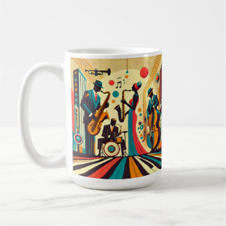 Mid Century Jazz Age Quartet Coffee Mug