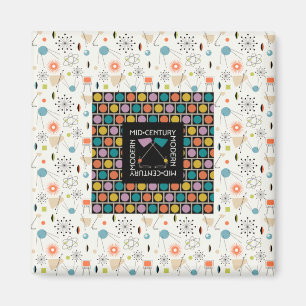 Mid-Century Lamp Magnet