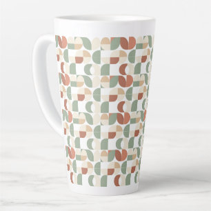 Mid Century  Latte Mug