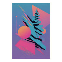 Mid-Century Memphis Design - Ken Gauge Art