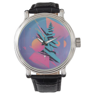 Mid-Century Memphis Design - Ken Gauge Art Watch