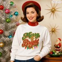 Mid‑Century Merry & Bright  Retro Christmas Lights