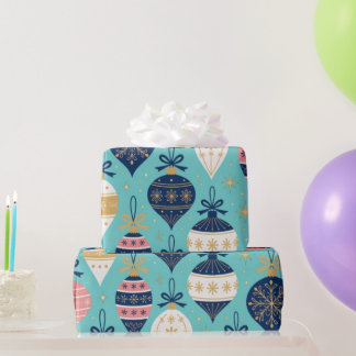 Mid Century Merry Wrapping Paper