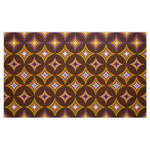 Mid century mod 60s 70s retro fabric