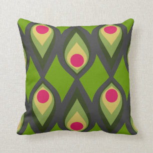 Mid Century Mod colour scheme decor pillow