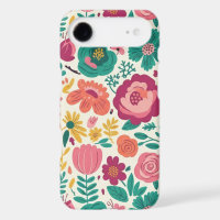 Mid-Century Mod Floral Pattern