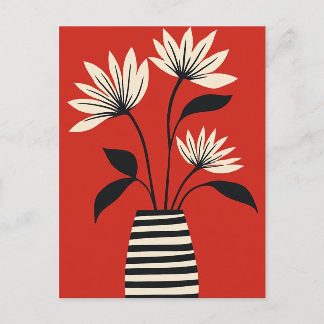 Mid-Century Modern #208 Postcard (Front)