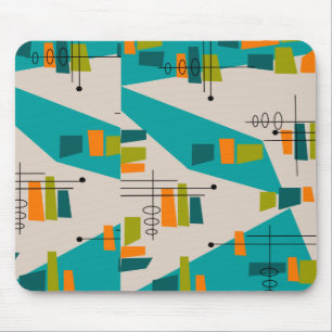 Mid-Century Modern Abstract #55 Mouse Pad