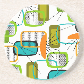 Mid-Century Modern Abstract #57 Coaster