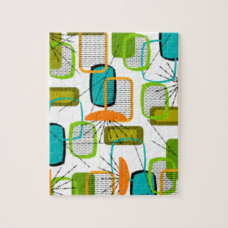 Mid-Century Modern Abstract #57 Jigsaw Puzzle