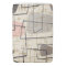 Mid Century Modern Abstract Fabric Bath Mat