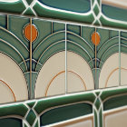 Mid-Century Modern Abstract Geometric Symmetry