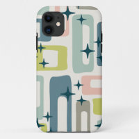 Mid Century Modern Abstract iPhone / iPad case