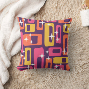 Mid Century Modern Abstract Pattern Cushion
