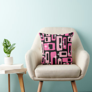 Mid Century Modern Abstract Pattern Cushion