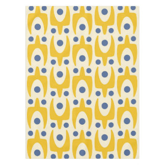 Mid Century Modern Abstract Pattern Tablecloth