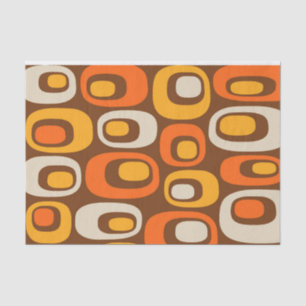 Mid-Century Modern Abstract Pattern Tissue Paper