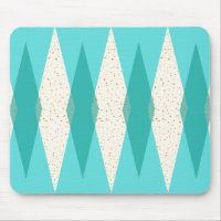 Mid Century Modern Argyle Mousepad