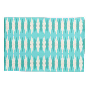 Mid Century Modern Argyle Pillowcase